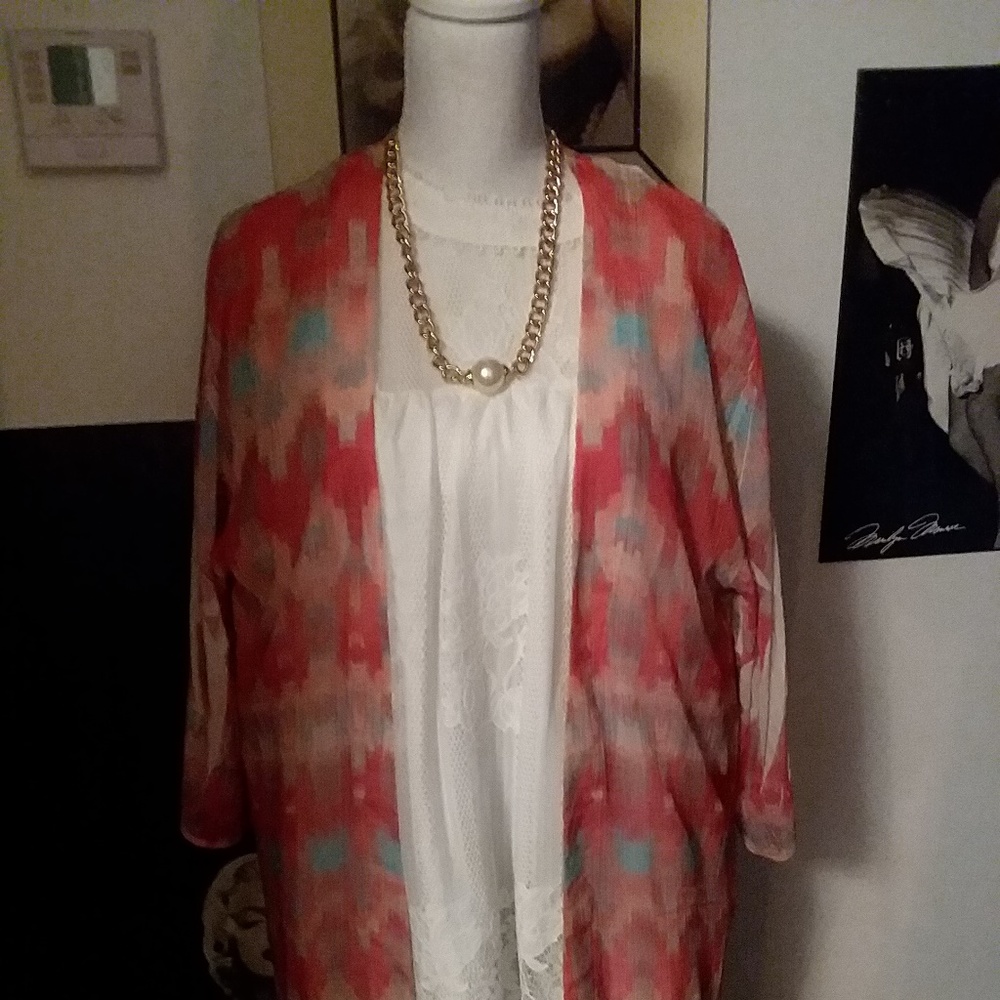 Multi Color Kimono